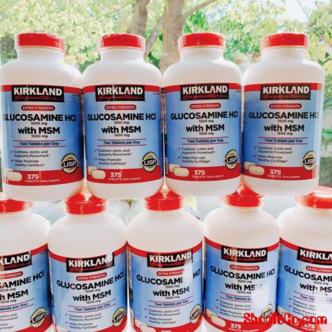 Bôi trơn giảm thoái hóa khớp Glucosamine Kirkland - Image 4