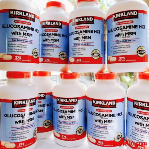 Bôi trơn giảm thoái hóa khớp Glucosamine Kirkland - Image 3