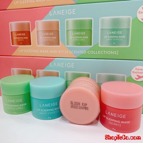 Set mask môi Laneige