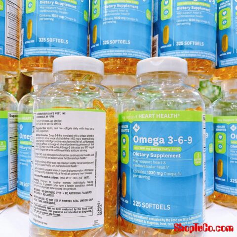 Bổ mắt phòng ngừa tim mạch Omega 369