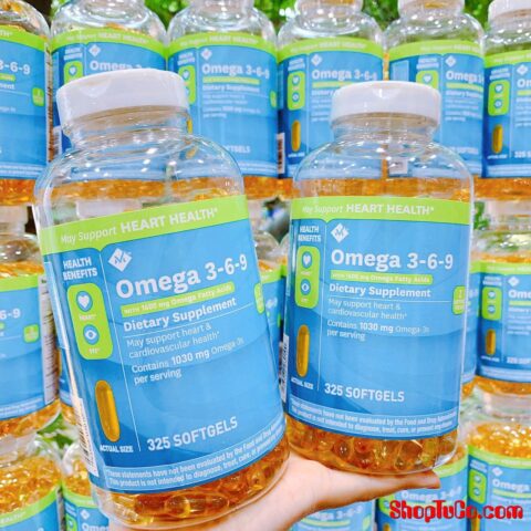 Bổ mắt phòng ngừa tim mạch Omega 369