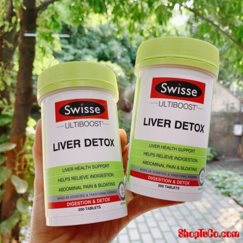 Viên Uống Thải Độc Gan Liver Detox Swisse