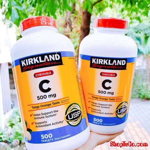 Viên Ngậm Nhai Vitamin C Kirkland